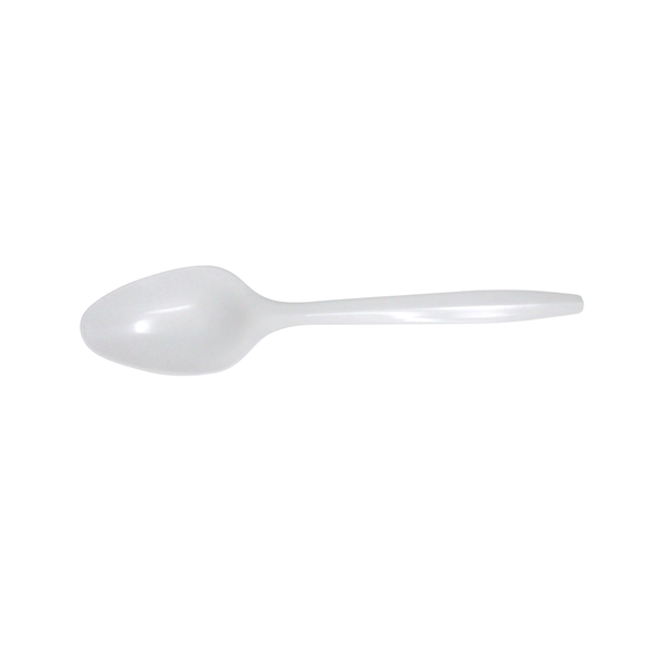 Teaspoon Medium-Weight PP White TP10W, 1000/CS