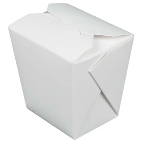 Paper Food Pail 16OZ White PB-FP16W, 450/CS