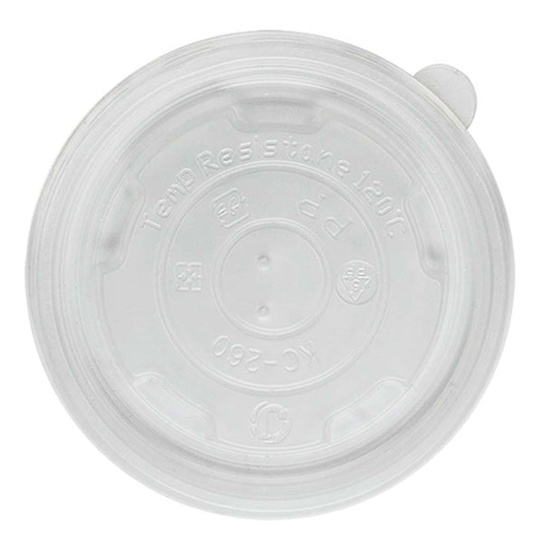 Karat PP Flat Lid for 8OZ Paper Food Containers C-KDL95-PP, 20x50 /CS