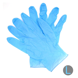Nitrile Powder-Free Glove Blue 3 Mil (Large), 10X100