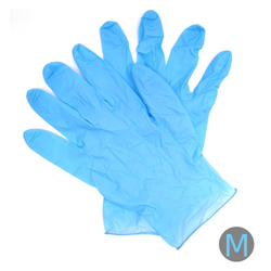 Nitrile Powder-Free Glove Blue 3 Mil (Medium), 10X100