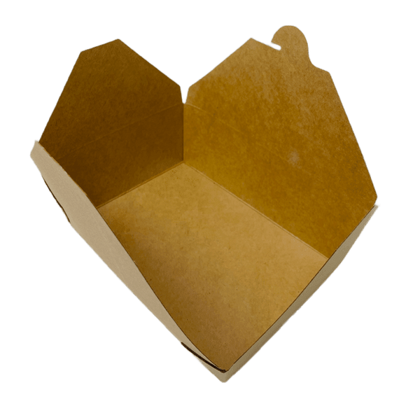 Paper Box Fold-To-Go #3 (76 OZ) Kraft PB-FTG76K, 200/CS