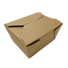 Paper Box Fold-To-Go #1 (30 OZ) Kraft PB-FTG30K, 450/CS